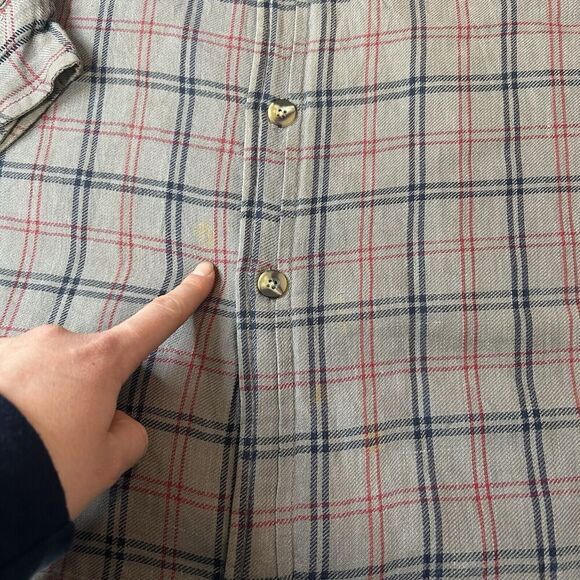 Grit Iron Workwear Quilt Lined Flannel Shirt Mens 2XL Button Up Jacket Plaid - Picture 9 of 9